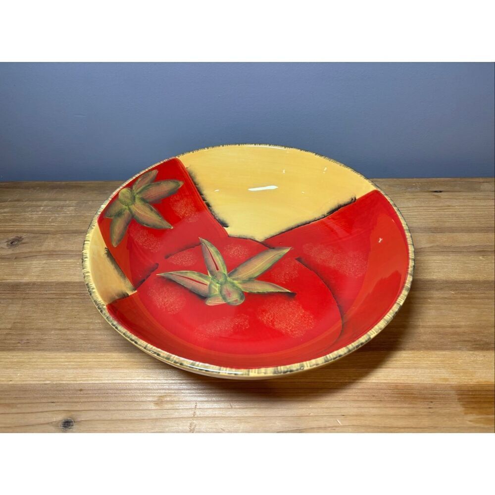 Certified International Stefania Ferri large pasta or serving bowl 13”